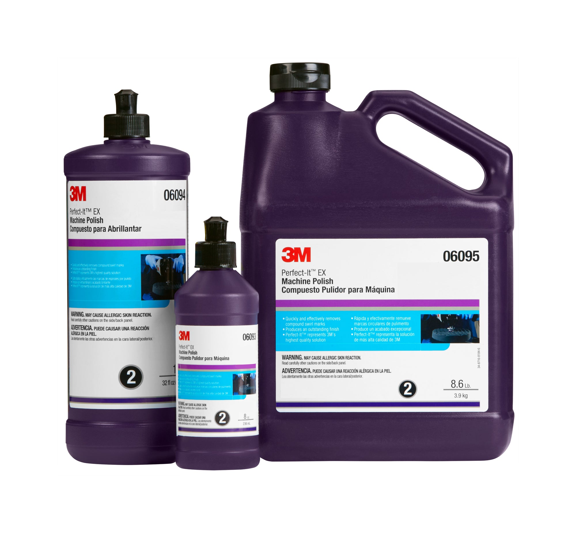 3M™ Perfect-It™ EX Machine Polish, 06094, 1 qt