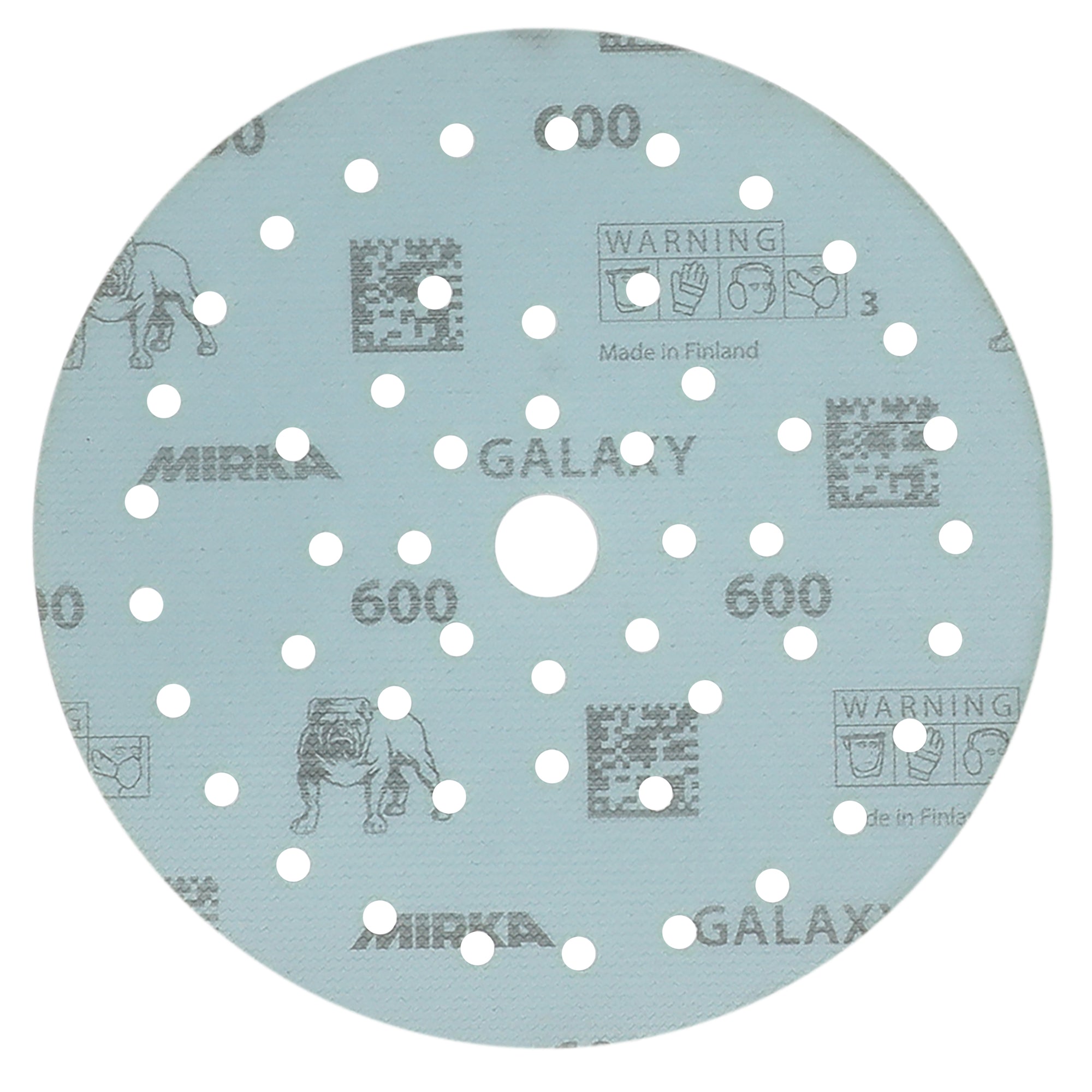 Galaxy 6'Grip multi fit with holes 400 grit