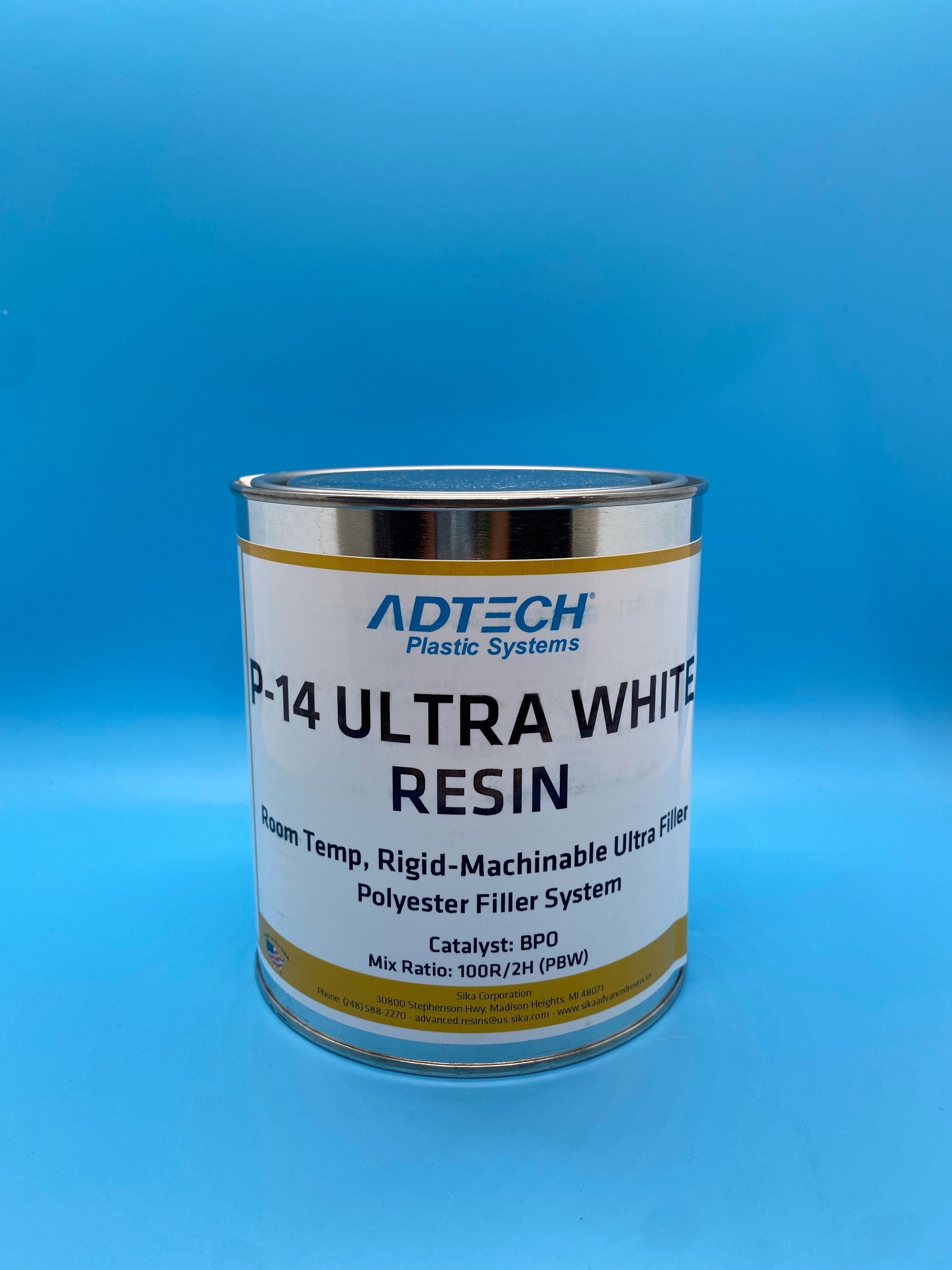 AD-TECH FILLER P-14 WHITE QUART 606127