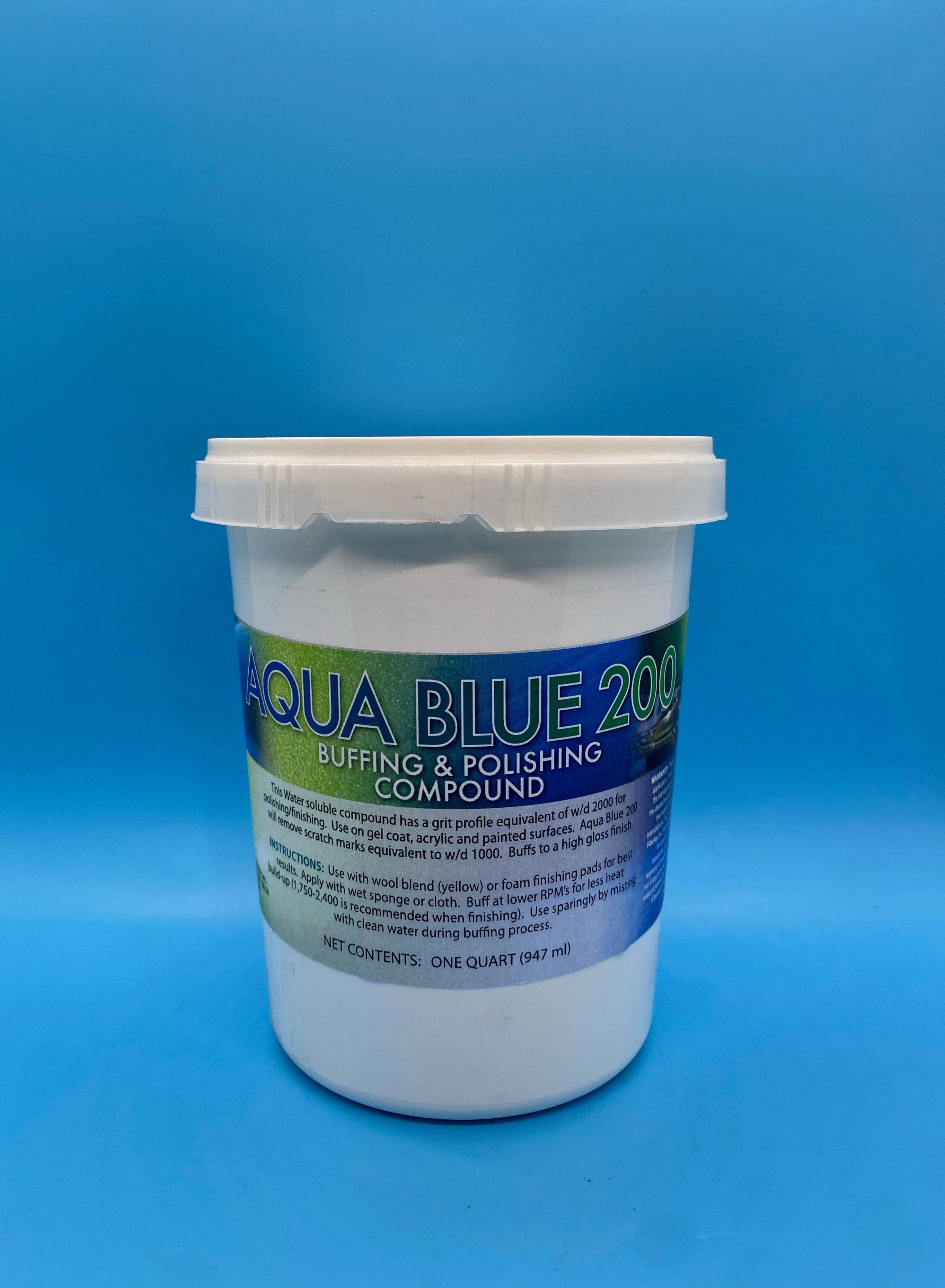 AQUA BLUE 200 FINISHING COMPOUND QUART