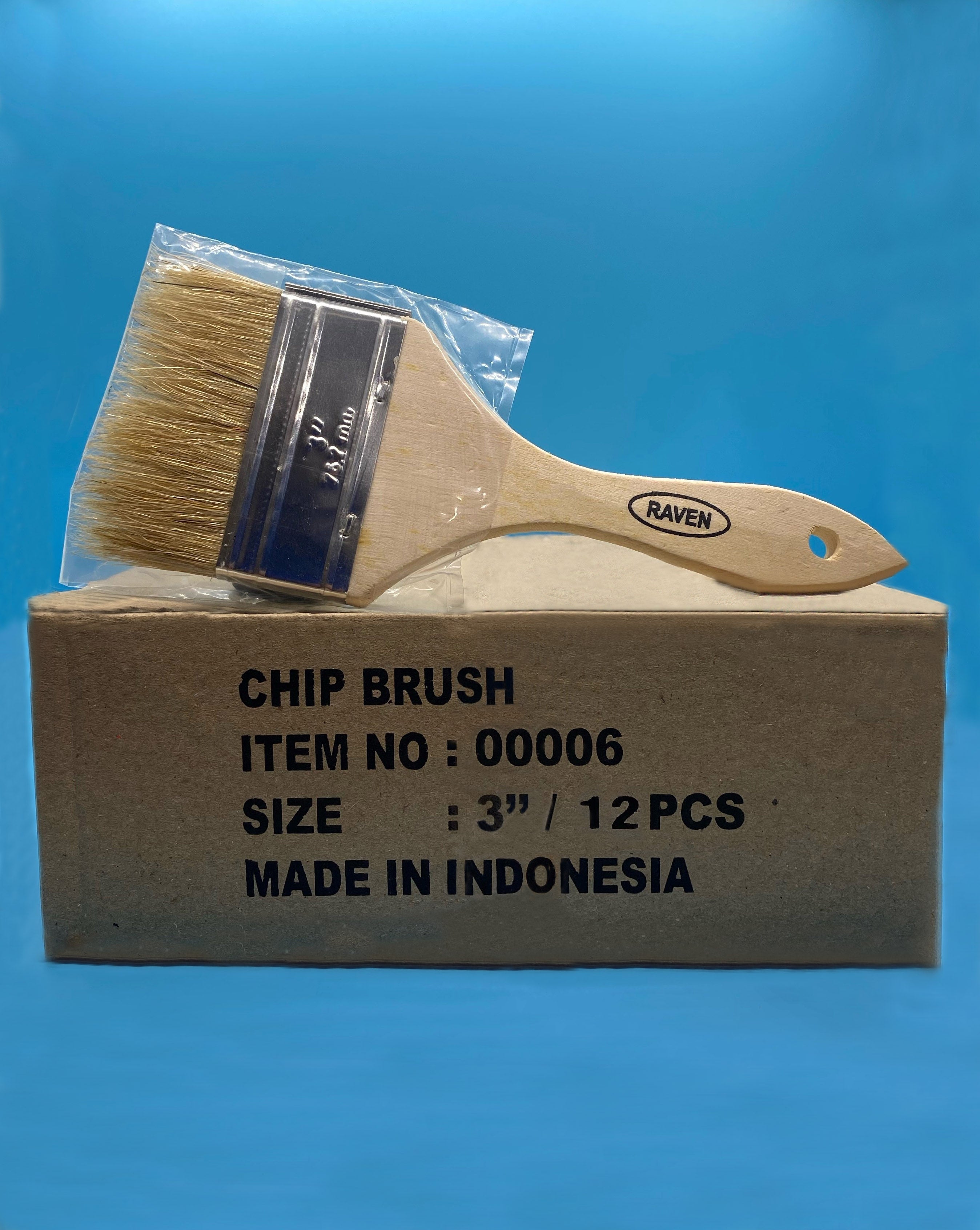 DISPOSABLE BRUSH 3" X 2"